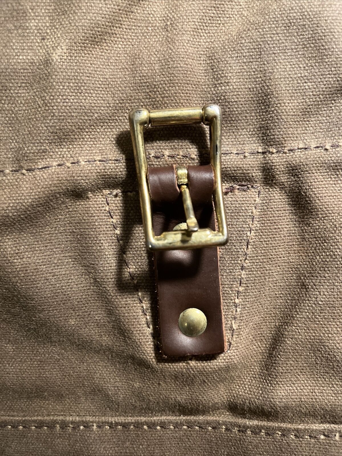 FROST RIVER waxed canvas backpack bag - Original Model 24Hr Smart